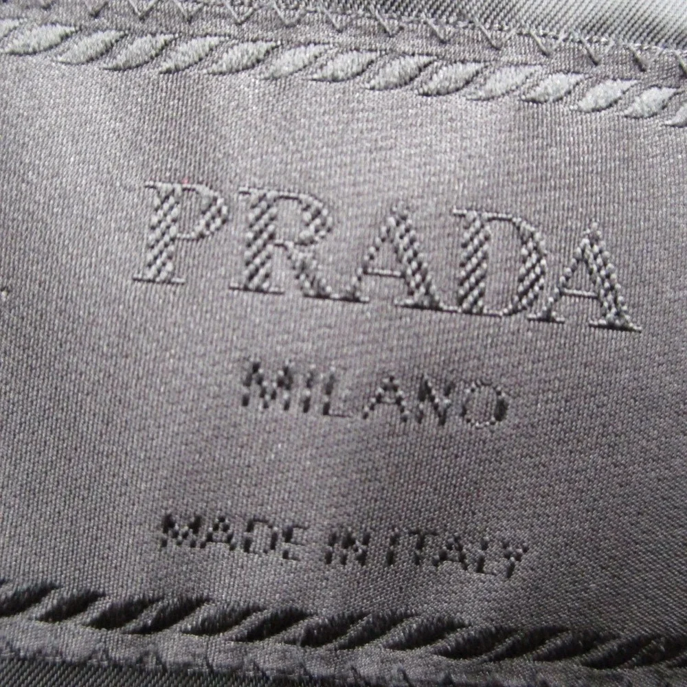 Prada Milano Suit Mens Black Stretch 48R Italy A8095 2 Piece 3 Button